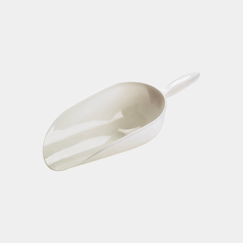 Pelle à grains en plastique blanc | - Ohlala