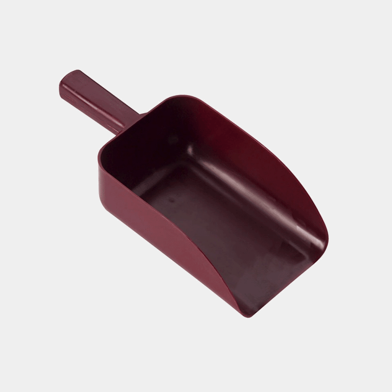 Pelle à grain en plastique bordeaux | - Ohlala