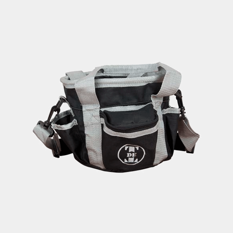 TdeT - Sac de pansage petit modèle noir/gris
