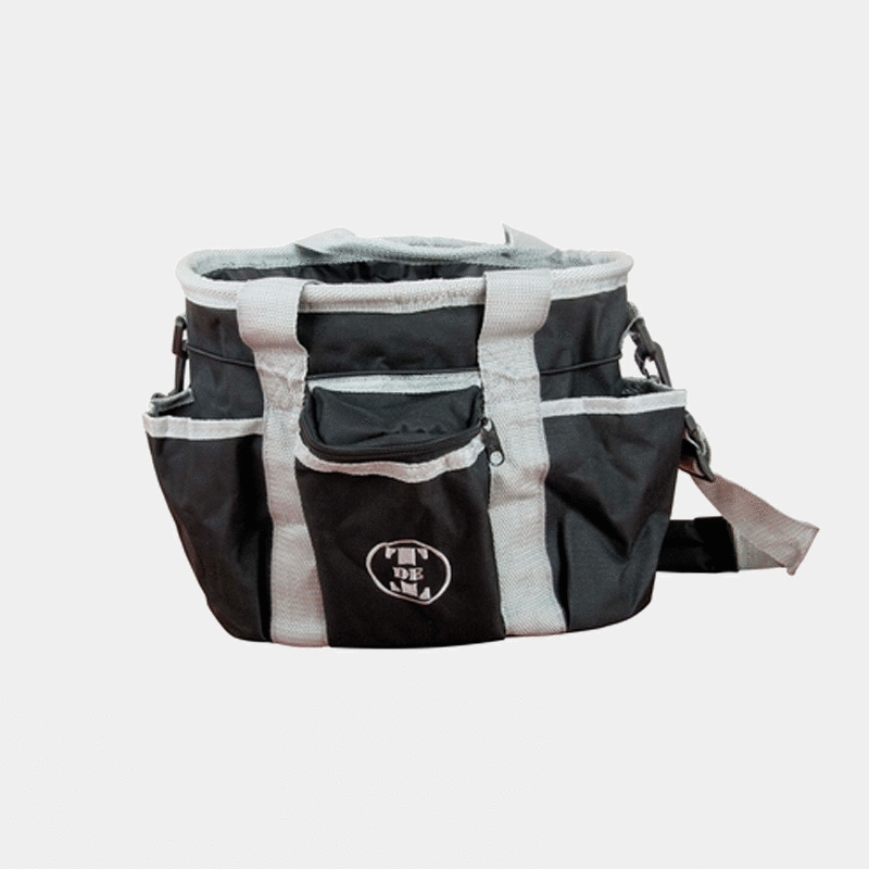 TdeT - Sac de pansage noir/gris