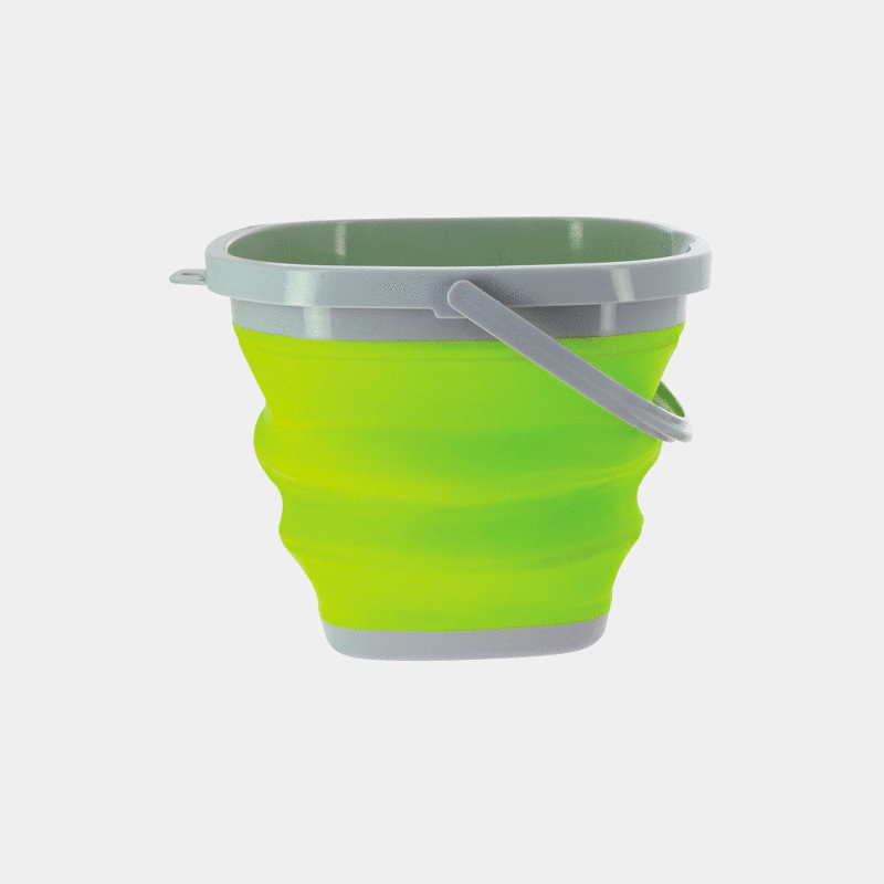 Hippotonic - Seau pliant softfun 10 L jaune néon | - Ohlala