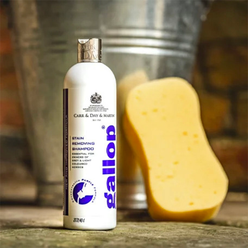 Carr & Day & Martin - Shampoing pour chevaux gris et blanc Gallop