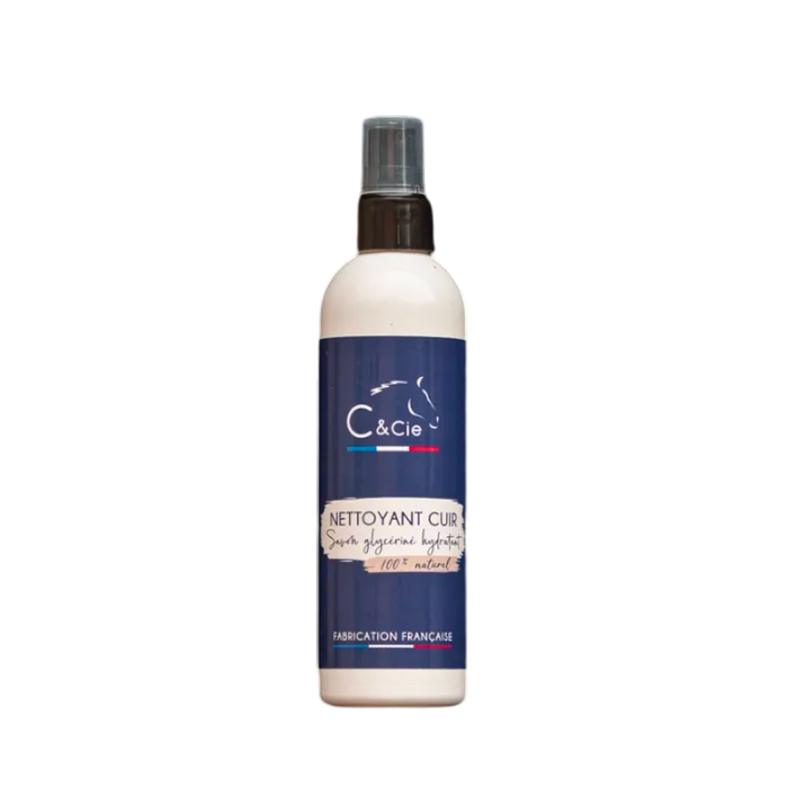 Compagnons & Cie - Spray nettoyant pour cuir naturel savon glycériné