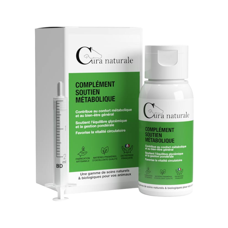 Cura Naturale - Complément alimentaire pour chevaux soutien métabolique