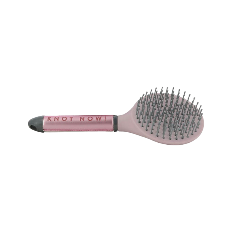 Equithème - Brosse à crinière édition limitée Je t'aime rose | Ohlala Care
