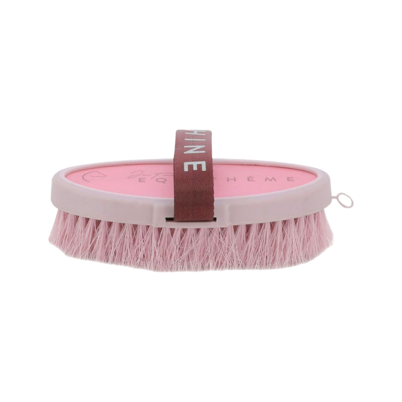Equithème - Brosse douce édition limitée Je t'aime rose | Ohlala Care