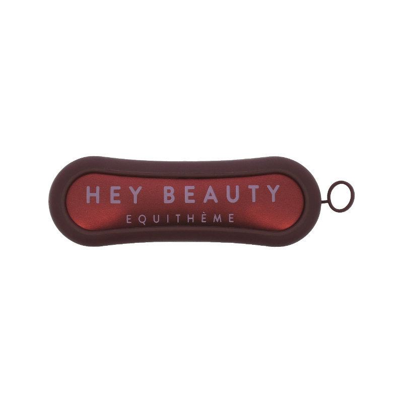 Equithème - Brosse de tête Je T'aime bordeaux