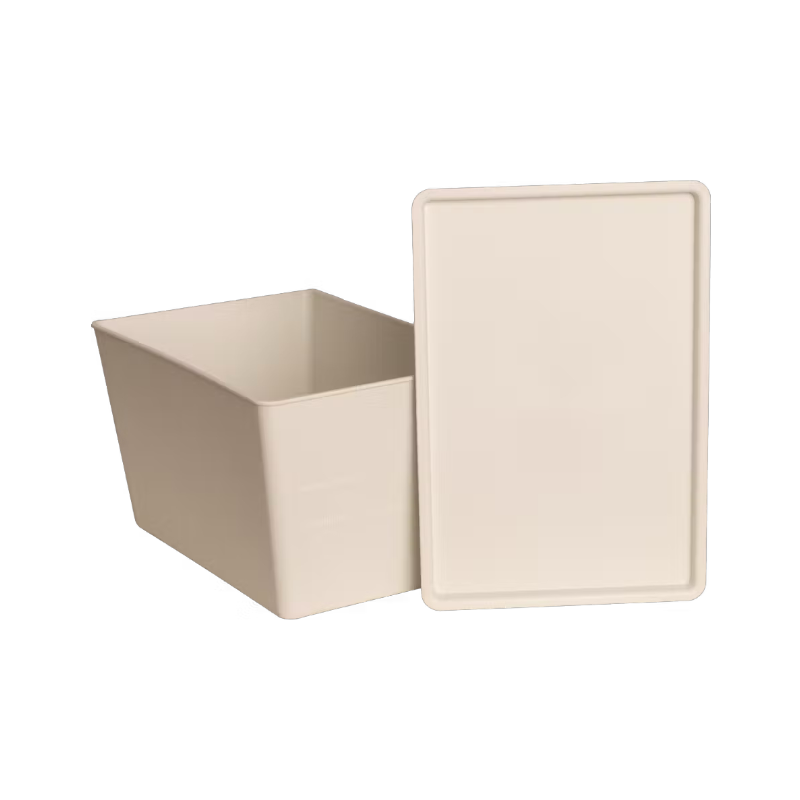 Grooming Deluxe - Boîte à nourriture avec couvercle blanc