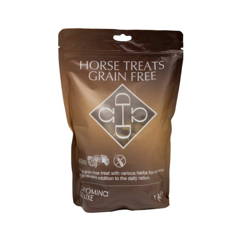 Grooming Deluxe - Friandises pour chevaux sans céréales herbes