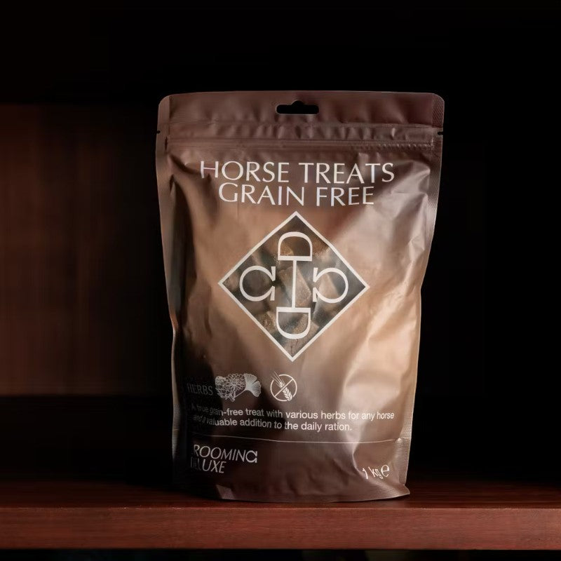 Grooming Deluxe - Friandises pour chevaux sans céréales herbes