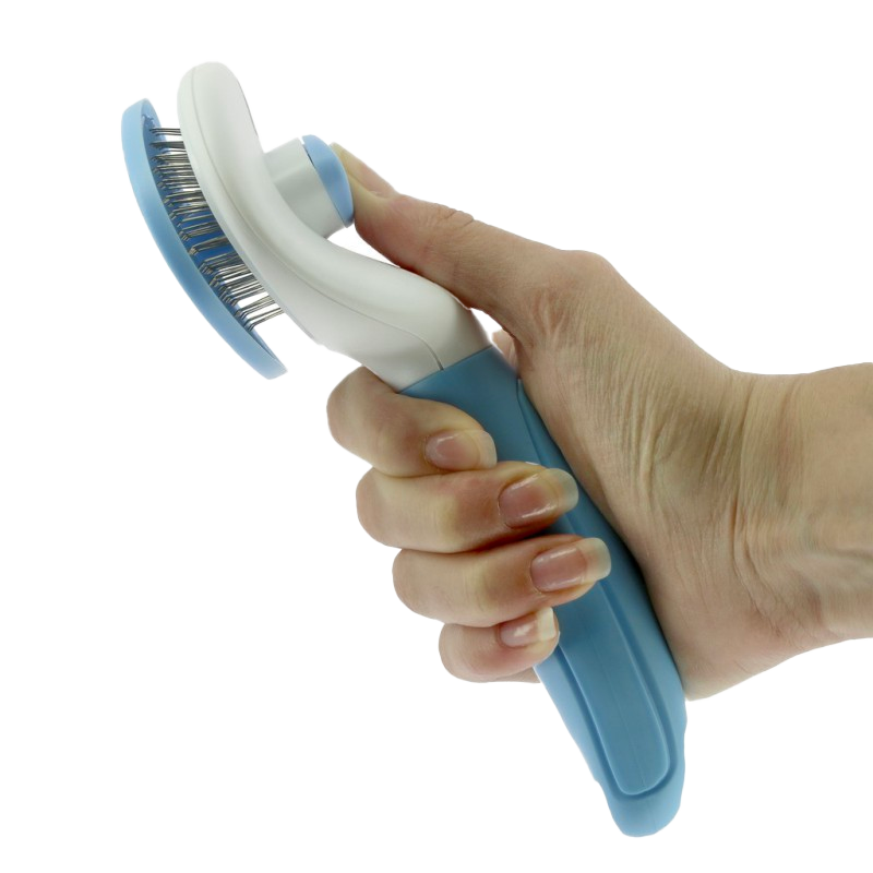 Hippotonic - Brosse toilettage Autonet bleu