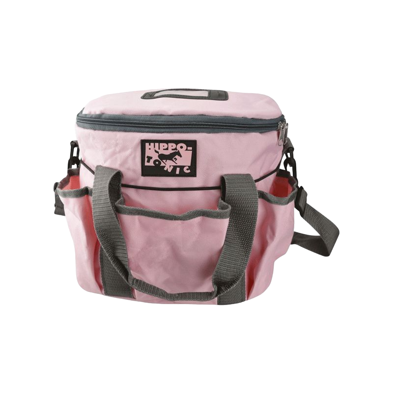 Hippotonic -Sac + Kit de pansage 3 en 1 rose