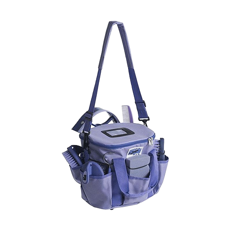 Hippotonic - Sac + Kit de pansage 3 en 1 violet
