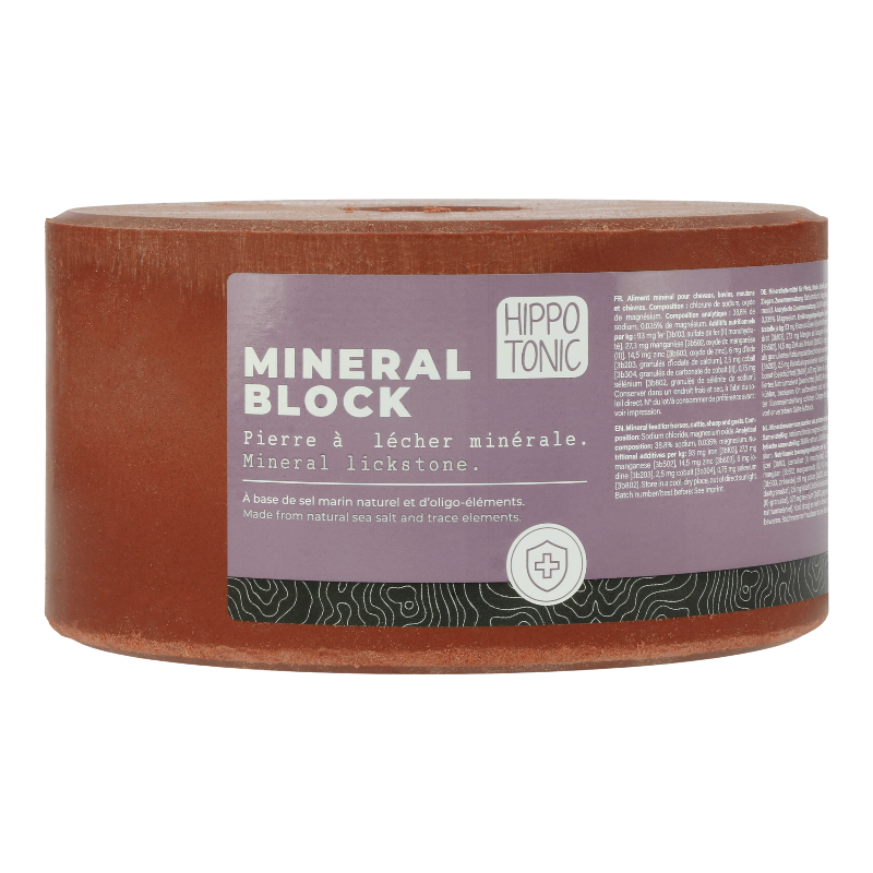 Hippotonic - Pierre à sel Minéral Block 3kg