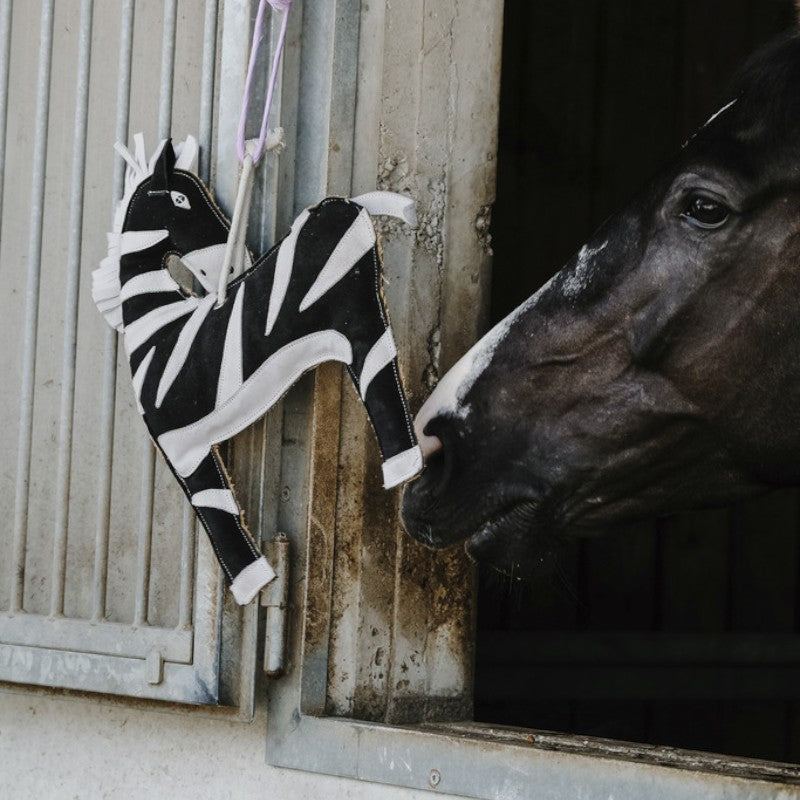 Hippotonic - Jouet pour chevaux zèbre noir/ blanc