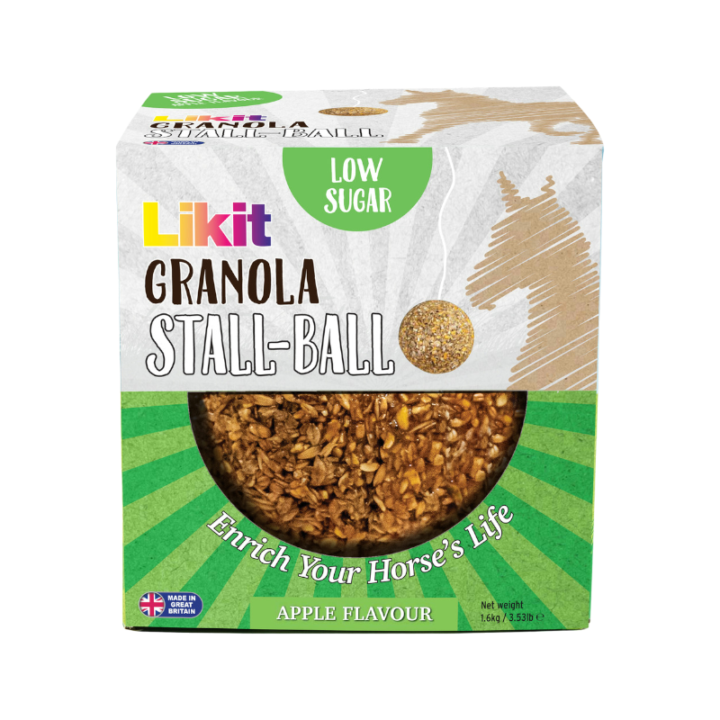 Likit - Friandise granola pomme Stall-ball allégé 1.5 kg