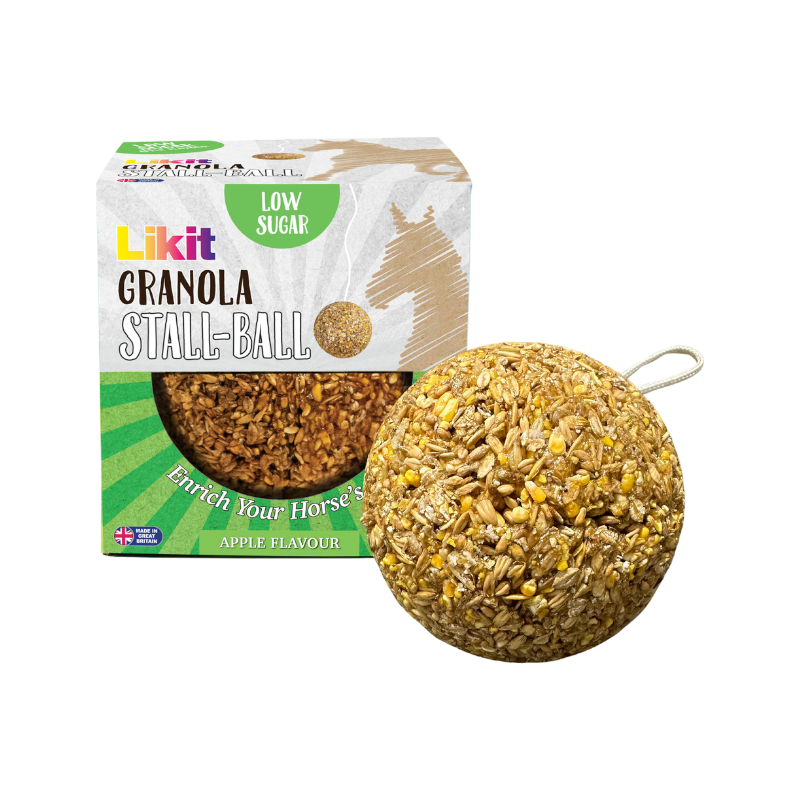 Likit - Friandise granola pomme Stall-ball allégé 1.5 kg