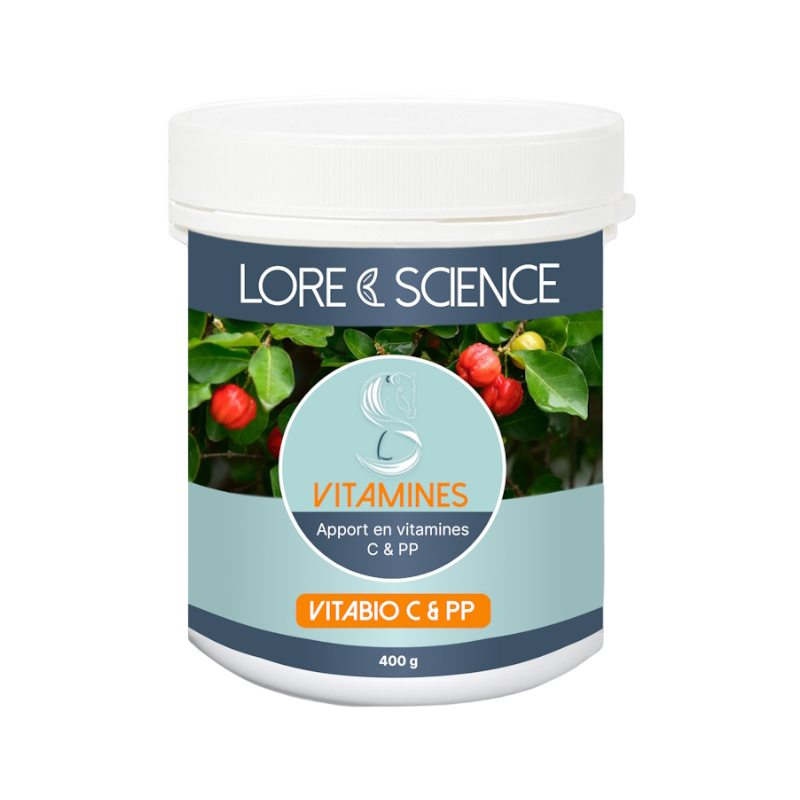 Lore & Science - Complément alimentaire chevaux VitaBIO C & PP