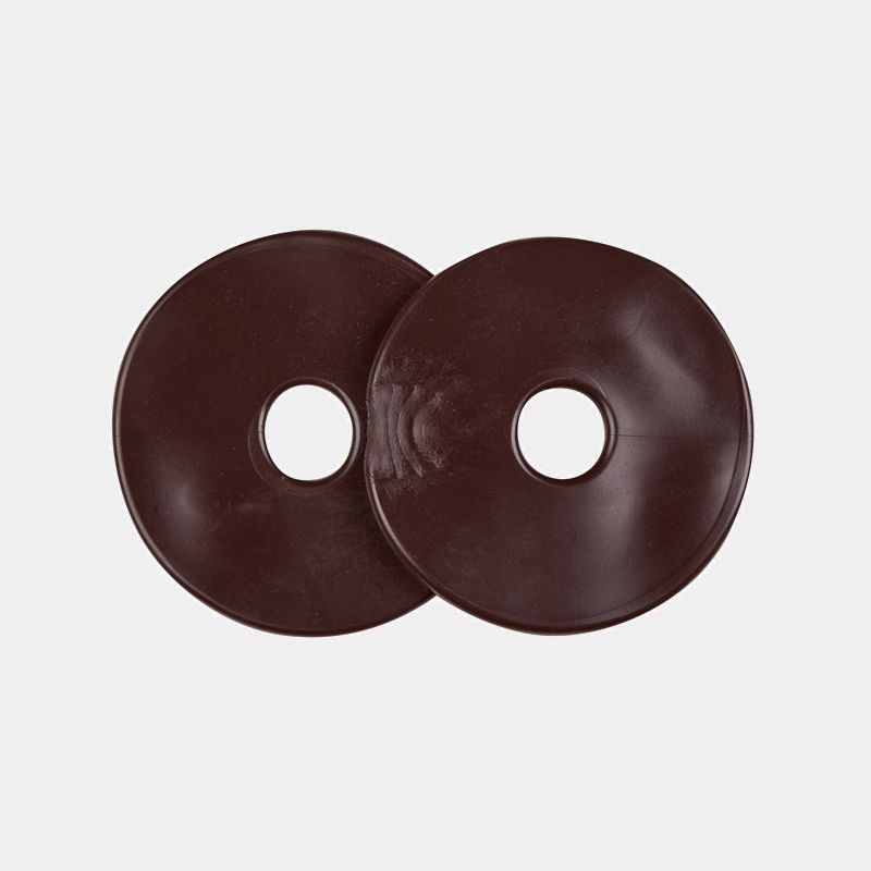 LeMieux - Rondelles de mors en silicone marron | - Ohlala