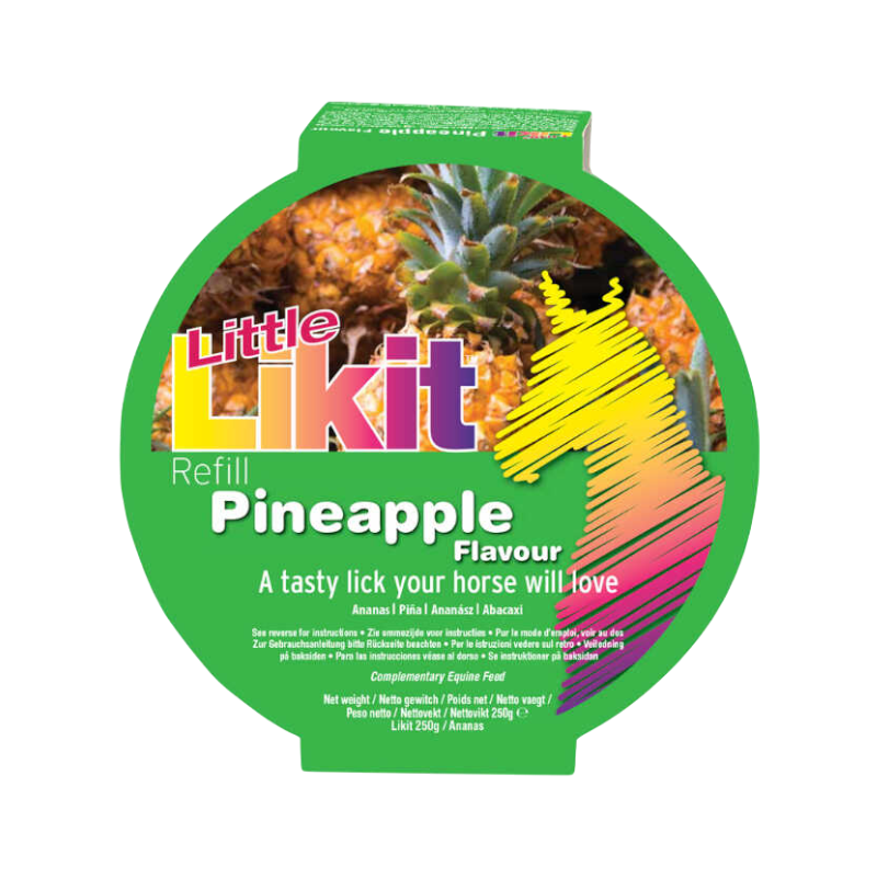 Likit - Friandise pour chevaux pierre ananas 250g