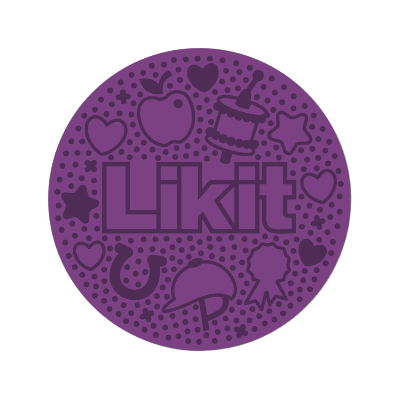 Likit - Tapis de léchage Graze maze violet
