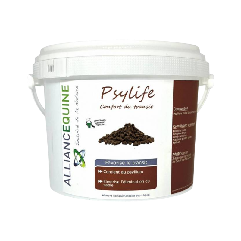 Alliance Equine - Complément alimentaire confort du transit Psylife