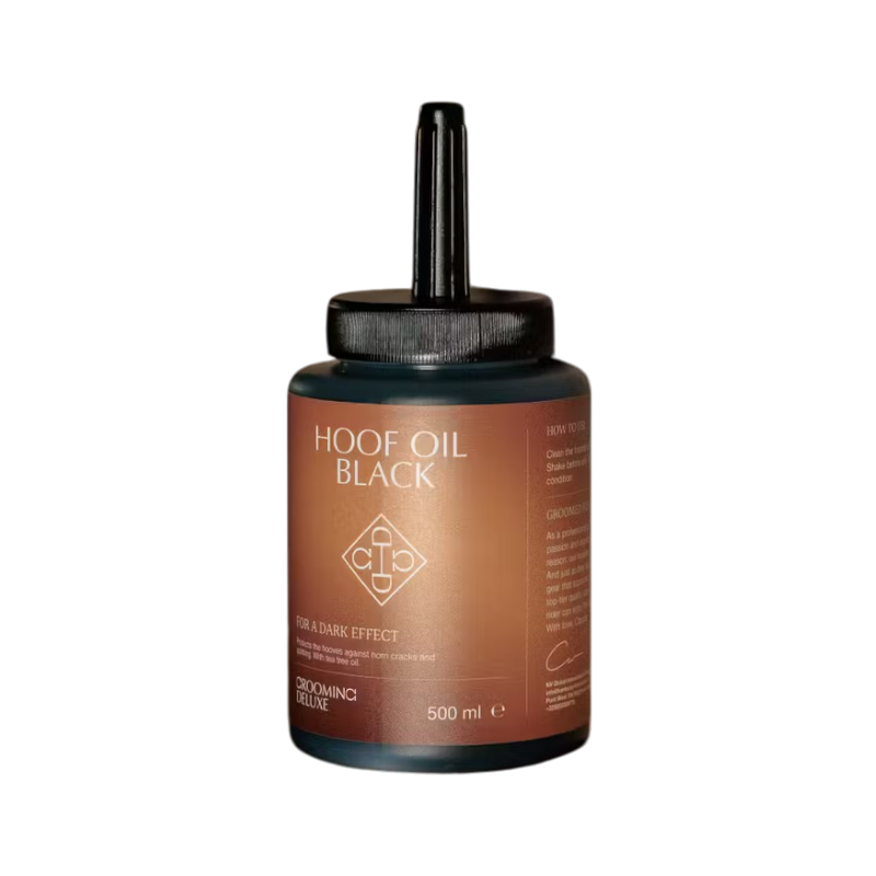 Grooming Deluxe - Huile de brillance pour sabots noir
