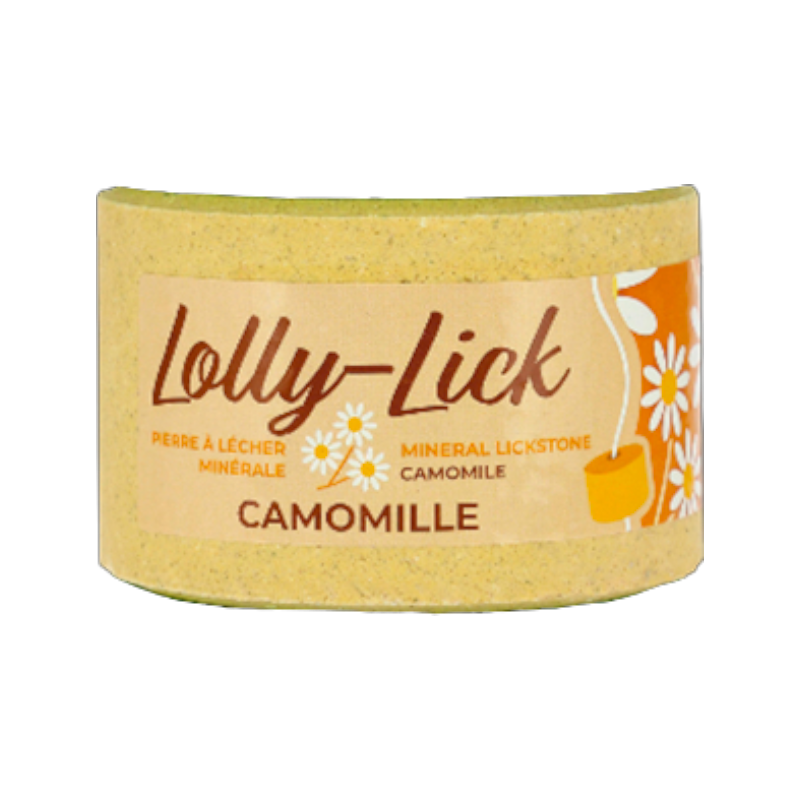 Hippotonic - Pierre à sel Lolly-Lick camomille 700g