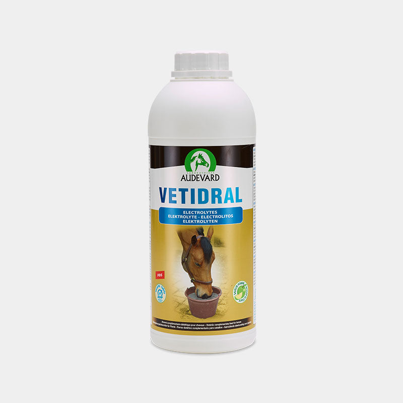 Audevard - Complément alimentaire liquide electrolytes Vetidral Solution