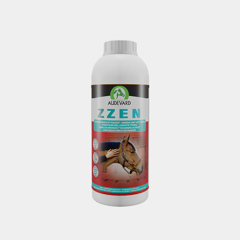 Audevard - Complément alimentaire liquide chevaux anxieux et « chauds » Zzen Solution
