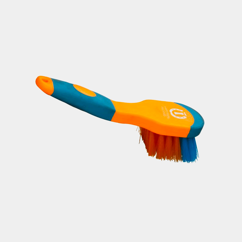 Imperial Riding - Brosse à sabots orange/ bleu | - Ohlala