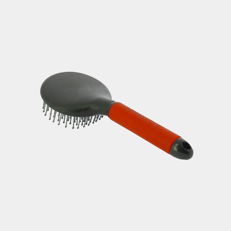 Hippotonic - Brosse à crinière soft rouge | - Ohlala