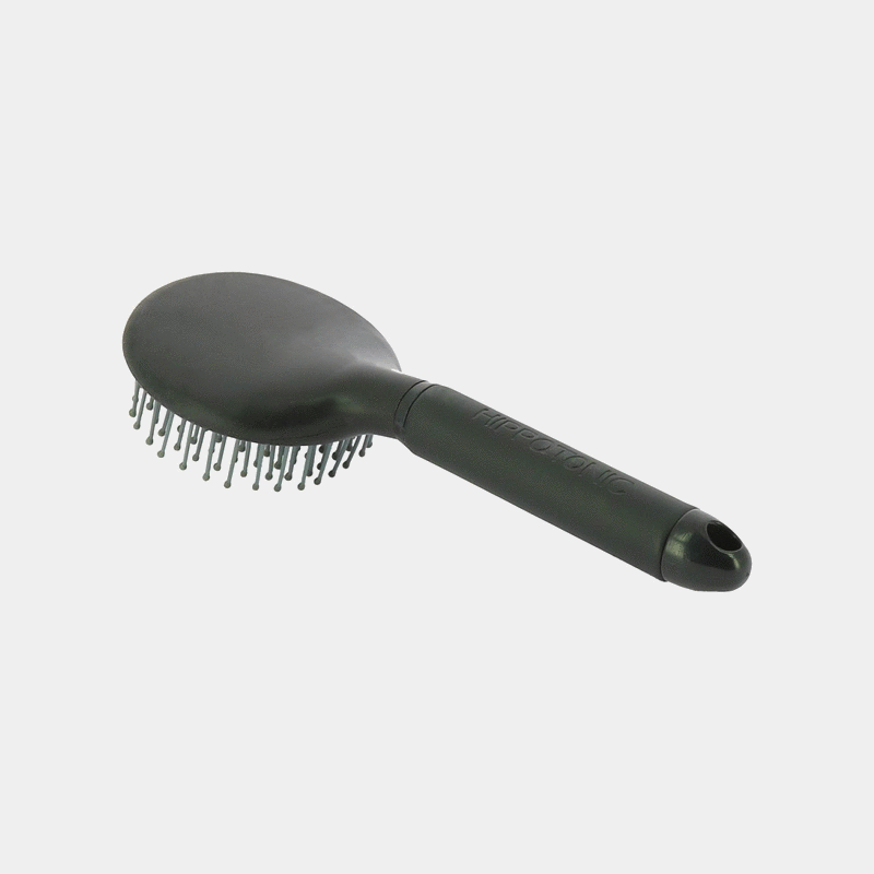 Hippotonic - Brosse à crinière soft noir | - Ohlala