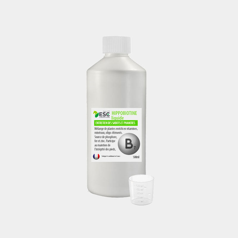 ESC Laboratoire - Complément alimentaire liquide biotine Hippobiotine