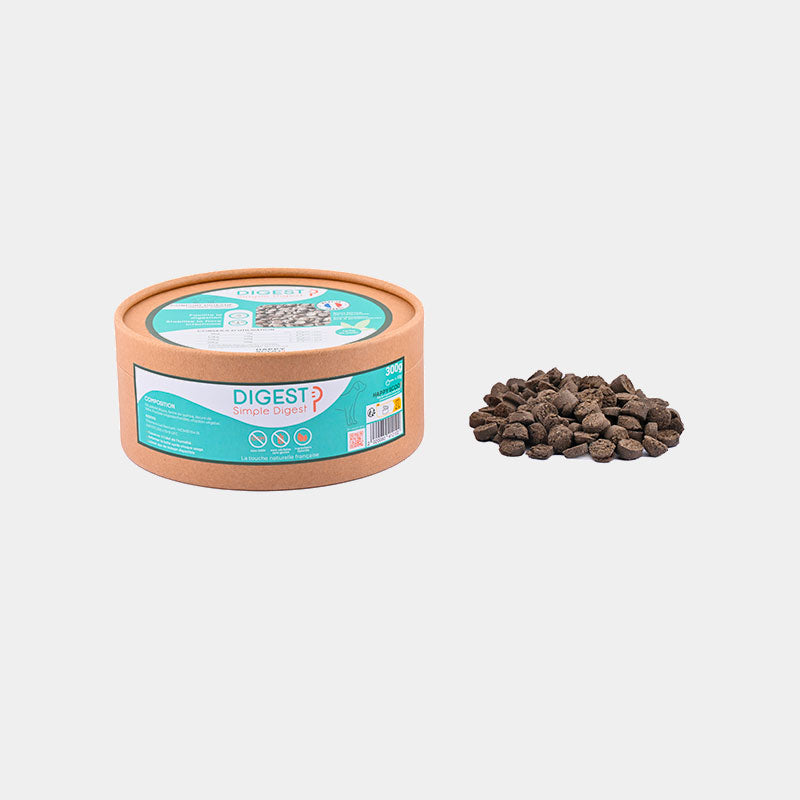 Happy Scoop - Complément alimentaire croquettes Digest pour chiens