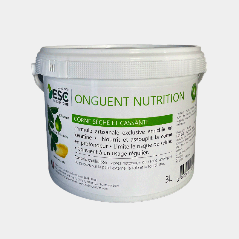 ESC Laboratoire - Onguent pour sabots Nutrition à la Kératine 3L | - Ohlala