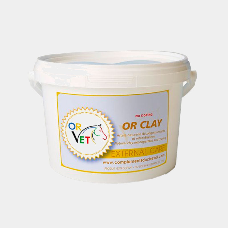 OR VET - Argile naturelle refroidissante Clay