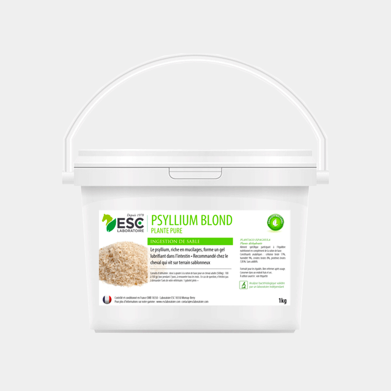 ESC Laboratoire - Complément alimentaire Psyllium coliques de sable 1kg | - Ohlala