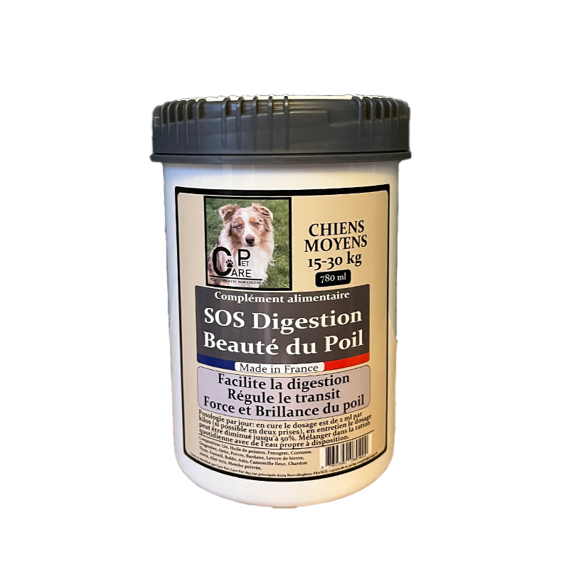 Ungula Naturalis - Complément alimentaire pour chien SOS Digestion et beauté du poil