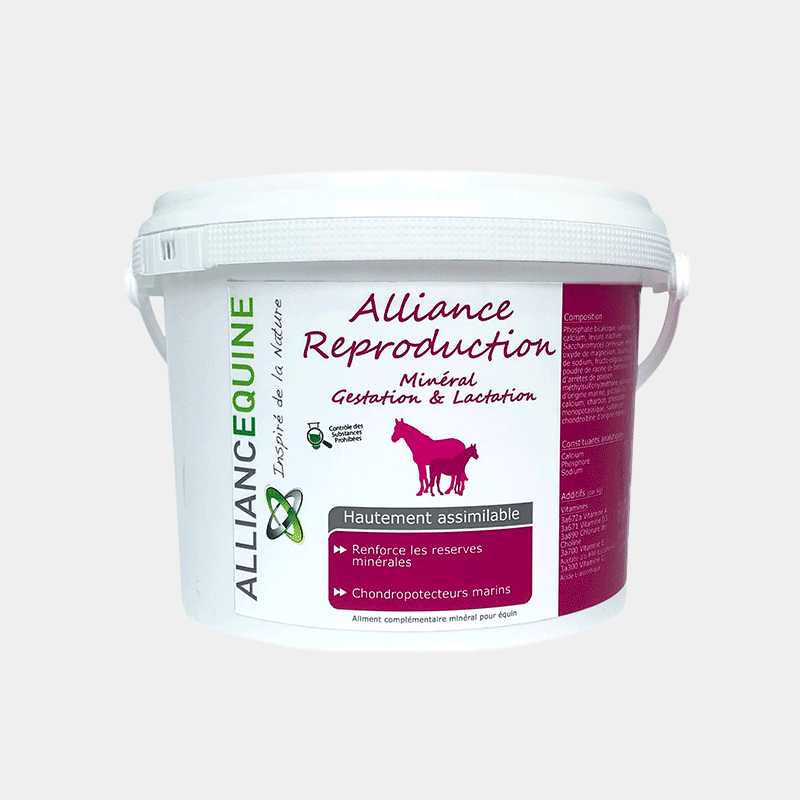Alliance Equine - Complément alimentaire minéral Alliance Reproduction 1,5kg | - Ohlala