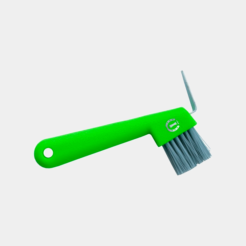 Imperial Riding - Cure-pied avec brosse vert | - Ohlala
