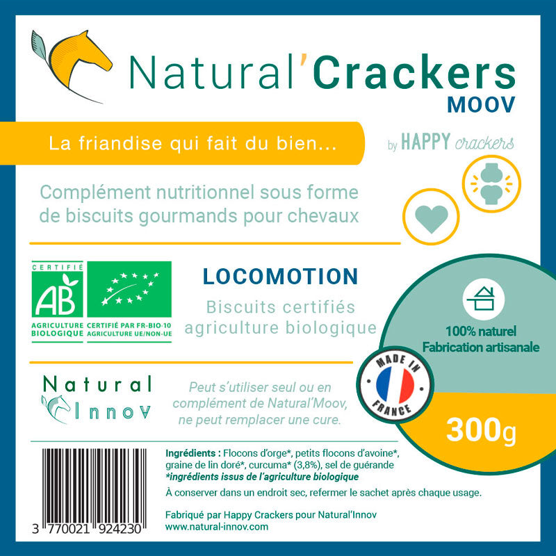 Natural' Innov - Crackers pour chevaux Natural'Crackers Moov