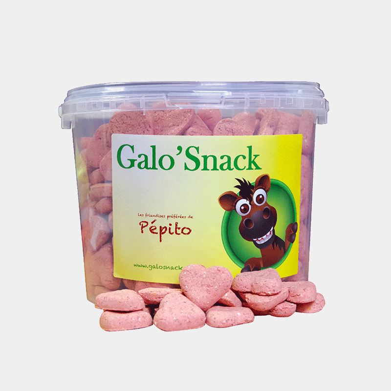 Galo'Snack - Bonbons Coeur fraise 1,5kg | - Ohlala