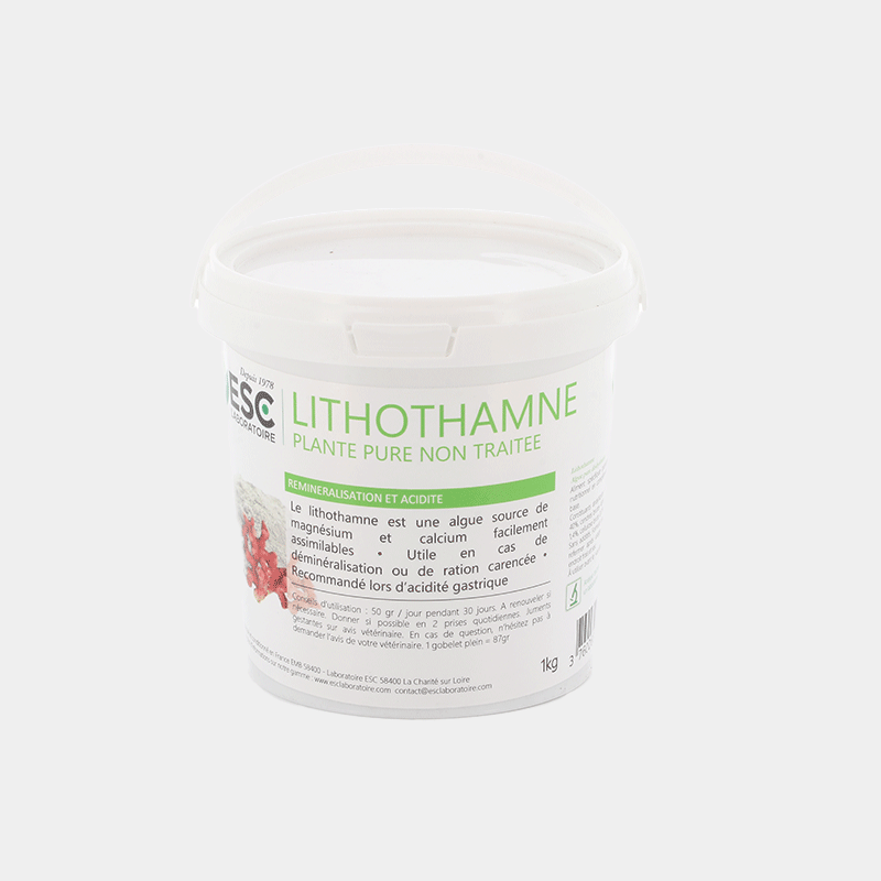 ESC Laboratoire - Complément alimentaire Lithothamne remiéralisation et acidité gastrique 1kg | - Ohlala
