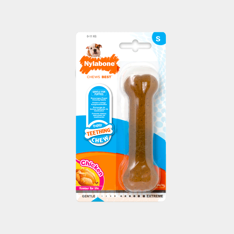 Nylabone - Os à mâcher pour chiot Puppy Bone Chicken | - Ohlala