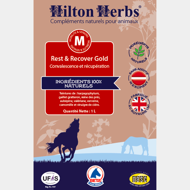 Hilton Herbs - Complément alimentaire Convalescense rest & recover gold 3L